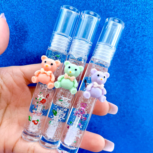 Bear Bundle Glitter Lip gloss