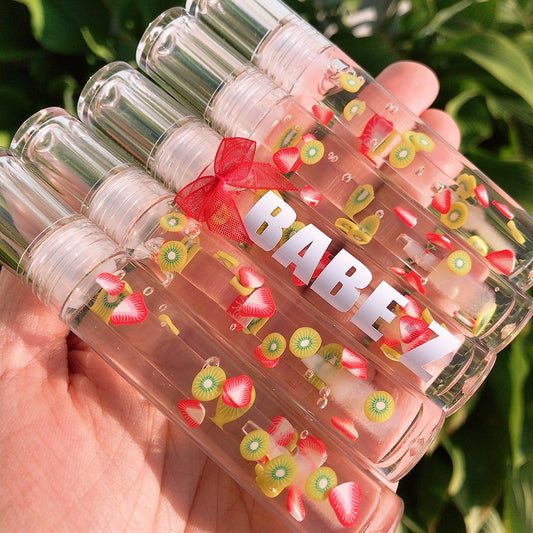 Strawberry Kiwi Lip Gloss Fruity Lip Jelly